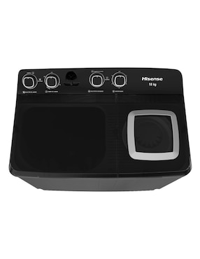 Lavadora Hisense 18 kg semiautomática carga superior WSA1804P