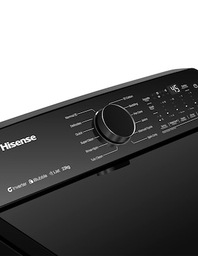 Lavadora Hisense 20 kg automática carga superior WT5I2023DB