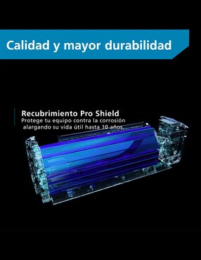 Aire acondicionado Frío y calor 18000 BTU MMI18HDBWCAX32M1 220 V