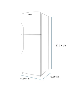 Refrigerador Mabe 19 pies cúbico home energy saver RMS510IVMRP0