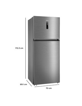 Refrigerador Midea Midea Inverter 15 pies cúbico inverter y no frost y fábrica de hielo MDRT580MTM46D