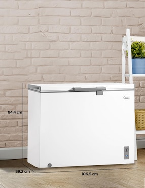 Congelador Midea MDRC411FZM01D horizontal 11 pies cúbicos