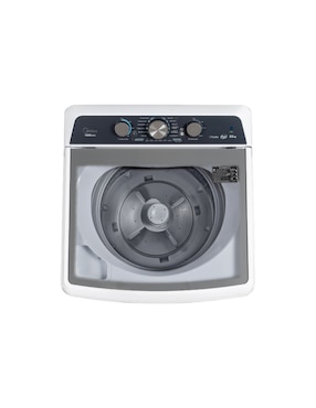 Lavadora Midea 22 kg automática carga superior ma500w22/w
