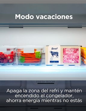 Refrigerador Tcl 16 pies cúbico inverter y no frost y fábrica de hielo TDD16GWD