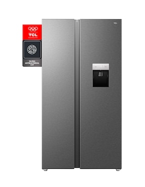 Refrigerador Tcl 22 pies cúbico inverter y no frost y fábrica de hielo SBS22GWD