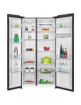 Refrigerador Tcl 22 pies cúbico inverter y no frost y fábrica de hielo SBS22GWD