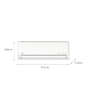 Aire acondicionado Midea frío 18000 Btu Mas18C2Ezi 110-220 V