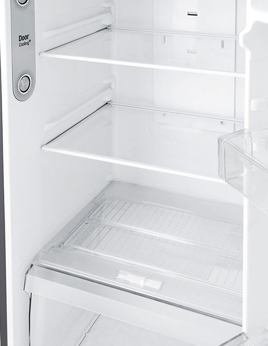 Refrigerador Bottom mount LG 9 pies cúbicos Tecnología inverter y