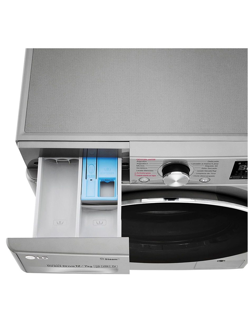 Lavasecadora electrónica carga frontal WD12VVC4S6S 5