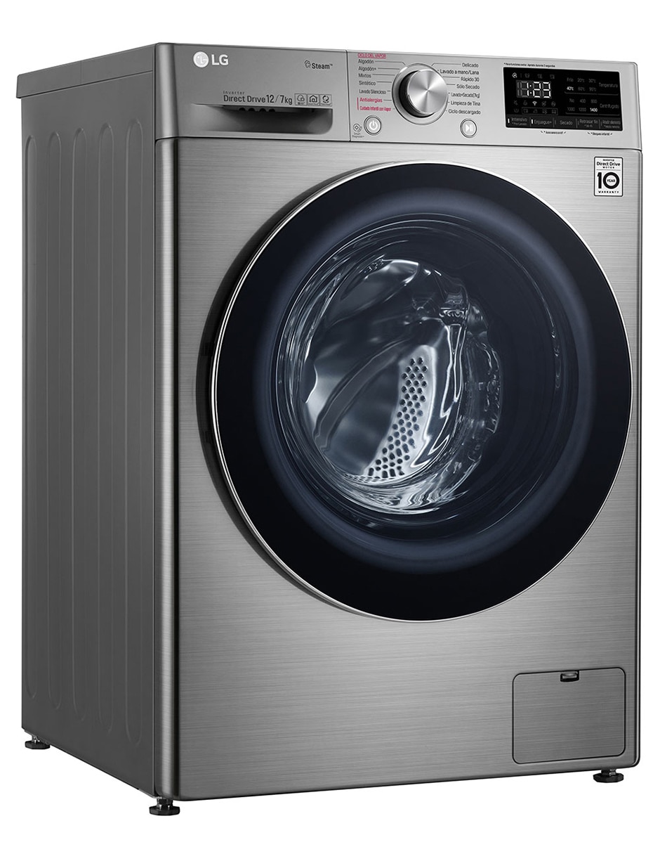 Lavasecadora electrónica carga frontal WD12VVC4S6S 7