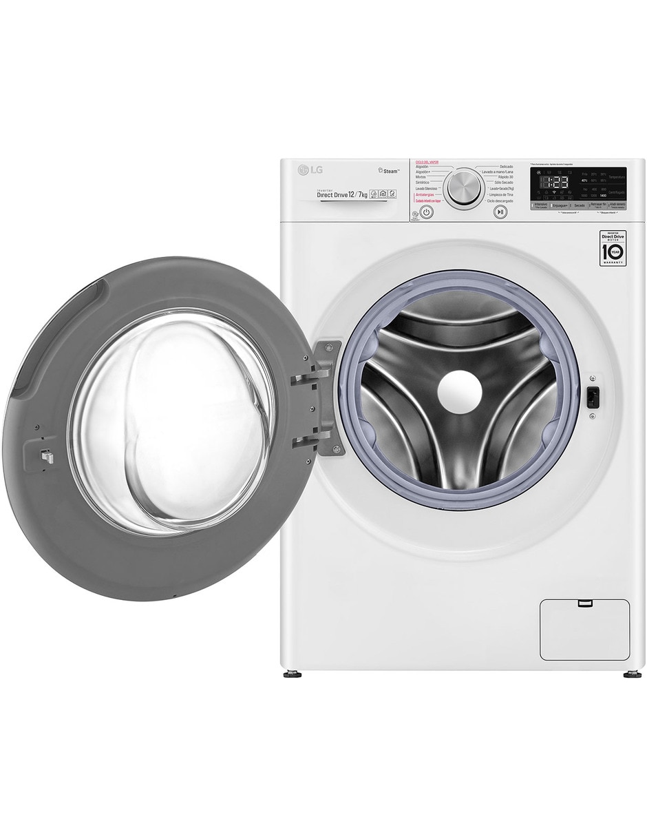 Lavasecadora automática carga frontal WD12WVC4S6.ABWELAT 5