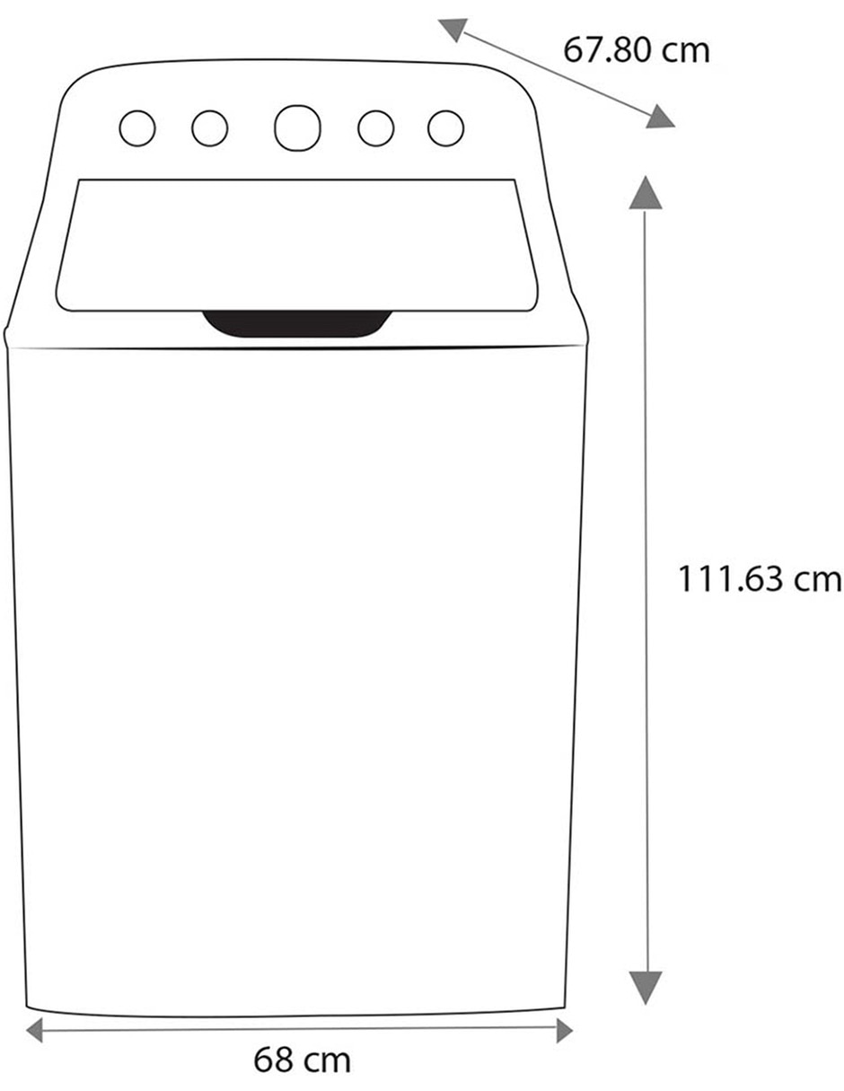 Lavadora automática carga superior lma72215cbab0 5