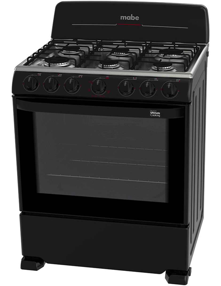 Estufa a gas 78.3 cm EM7641BAIN1 de 6 quemadores 3