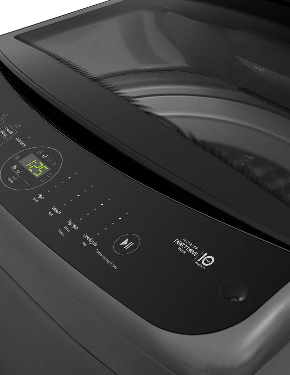 Lavadora automática carga superior wt19mv6 6