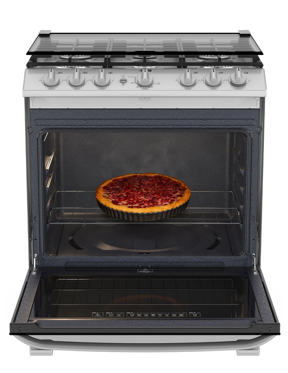 Estufa de piso a Gas LP 76 cm EMH7602JS0 de 6 quemadores 6