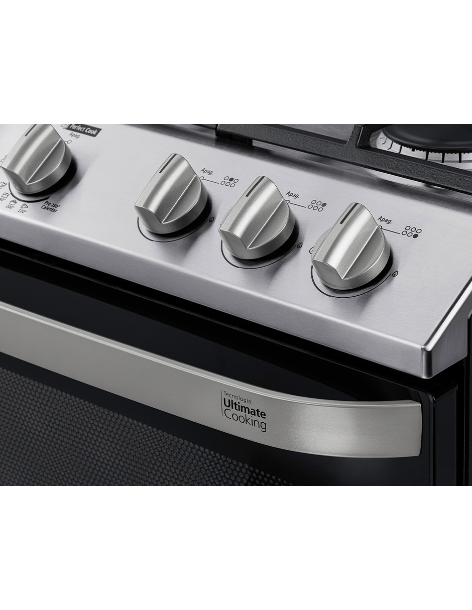 Estufa de piso a Gas natural/lp 76 cm EMH7602DSS0 de 6 quemadores 8