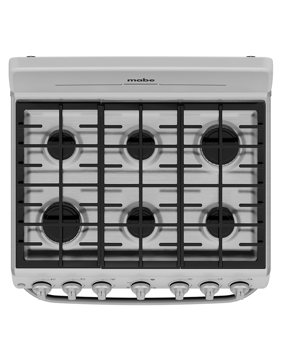 Estufa de piso a Gas natural/lp 76.6 cm EM7646BSIS2 de 6 quemadores 7