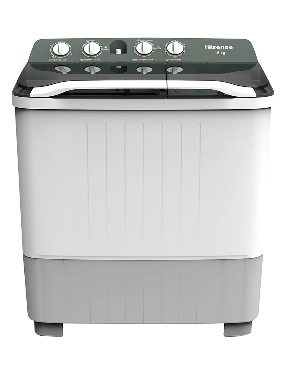 Lavadora semiautomática carga superior wsa1603p