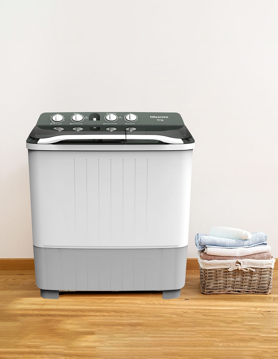 Lavadora semiautomática carga superior wsa1603p 5