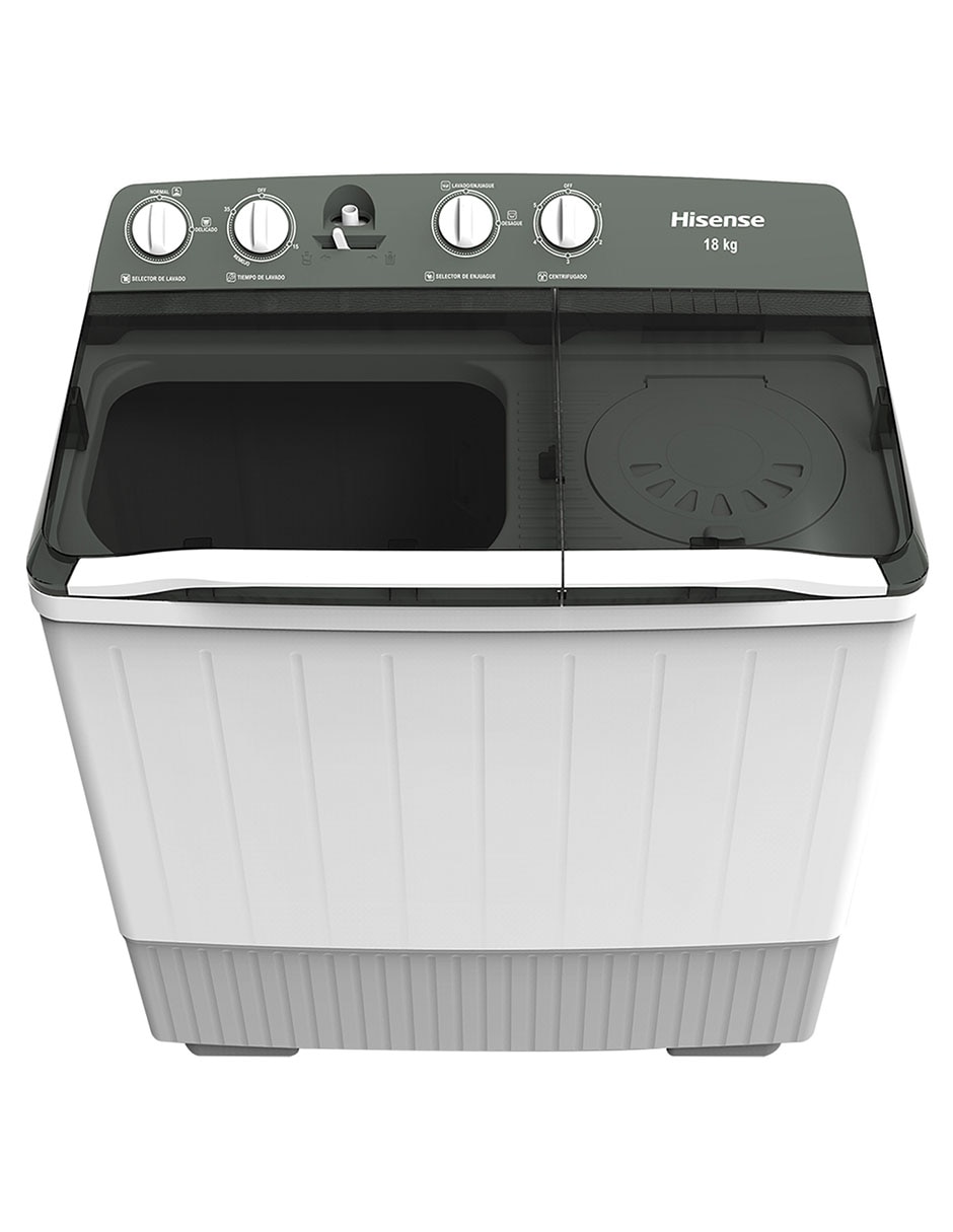 Lavadora semiautomática carga superior wsa1803p 4