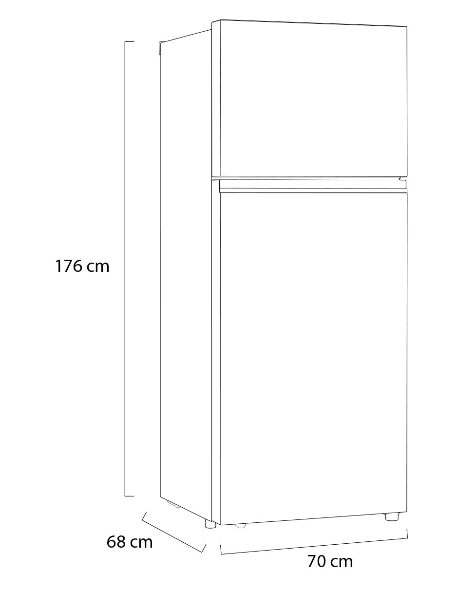 Refrigerador 14 pies cúbicos inverter y no frost VT40BJB 11