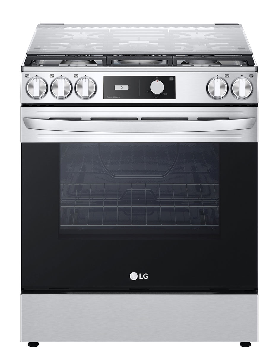 Estufa de piso a Gas LP 75.88 cm LRGL5841S de 5 quemadores Estufa de piso a Gas LP 75.88 cm LRGL5841S de 5 quemadores