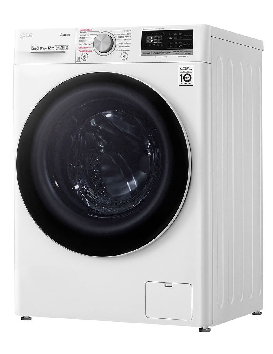 Lavadora 12 kg automática carga frontal WM12WVC4S6 2