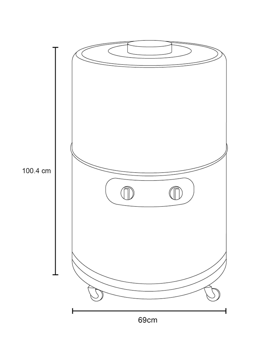 Lavadora 20 kg manual carga superior ALF2053ER 6