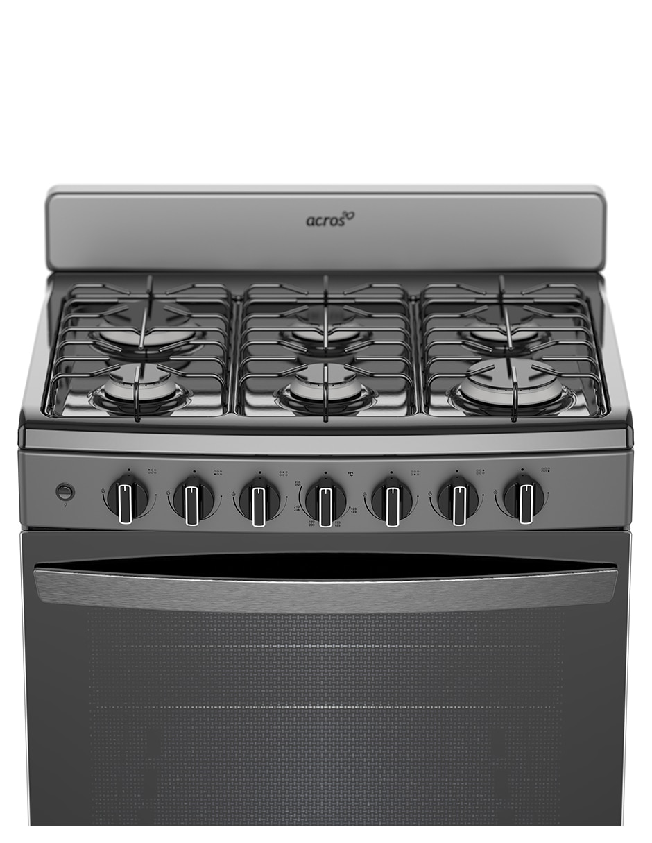Estufa de piso a Gas natural/lp 76.2 cm AFR2110G de 6 quemadores 5
