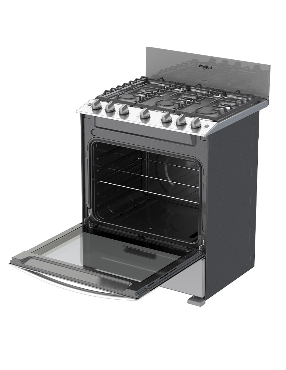 Estufa de piso a Gas natural/lp 76 cm WFR3400D de 6 quemadores 5