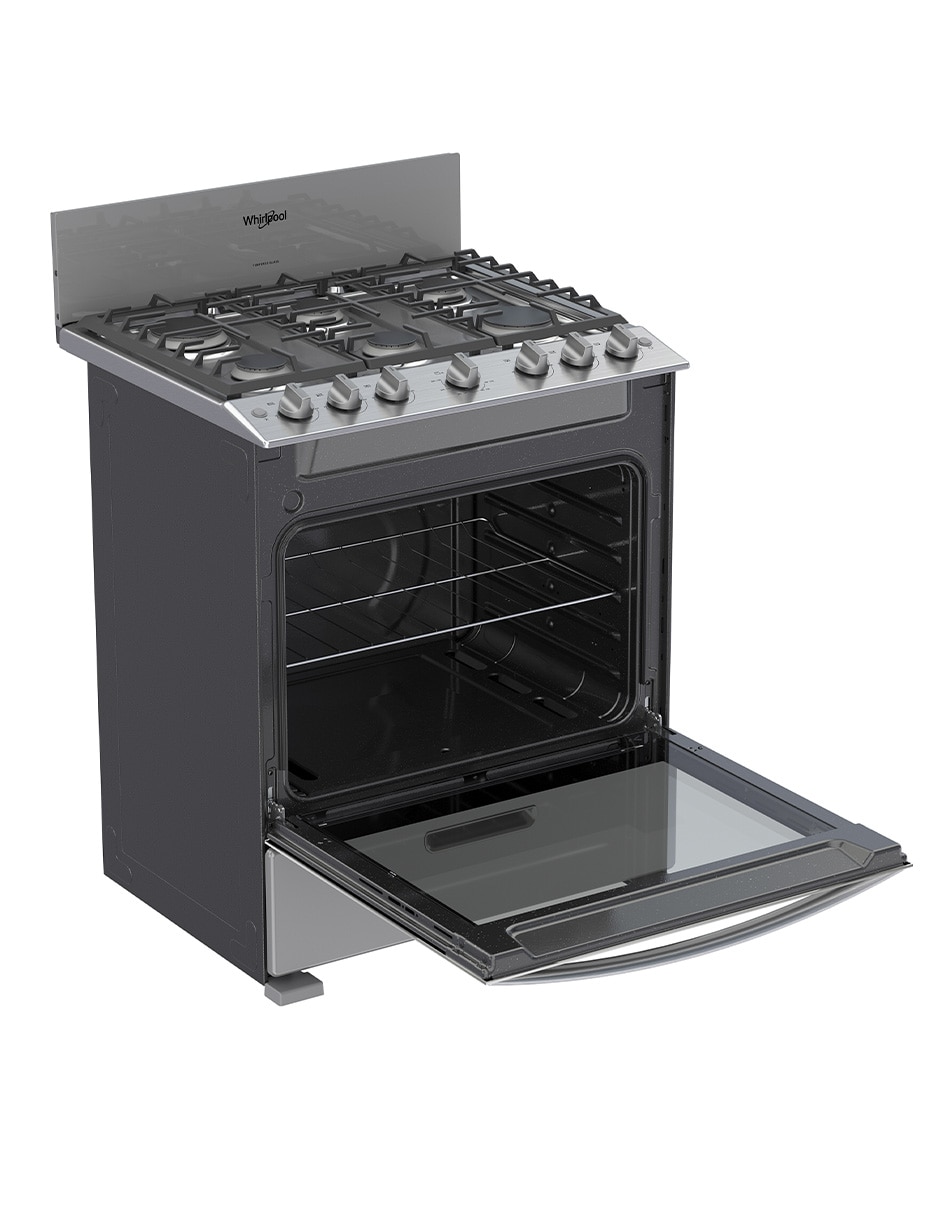 Estufa de piso a Gas natural/lp 76 cm WFR3400D de 6 quemadores 6