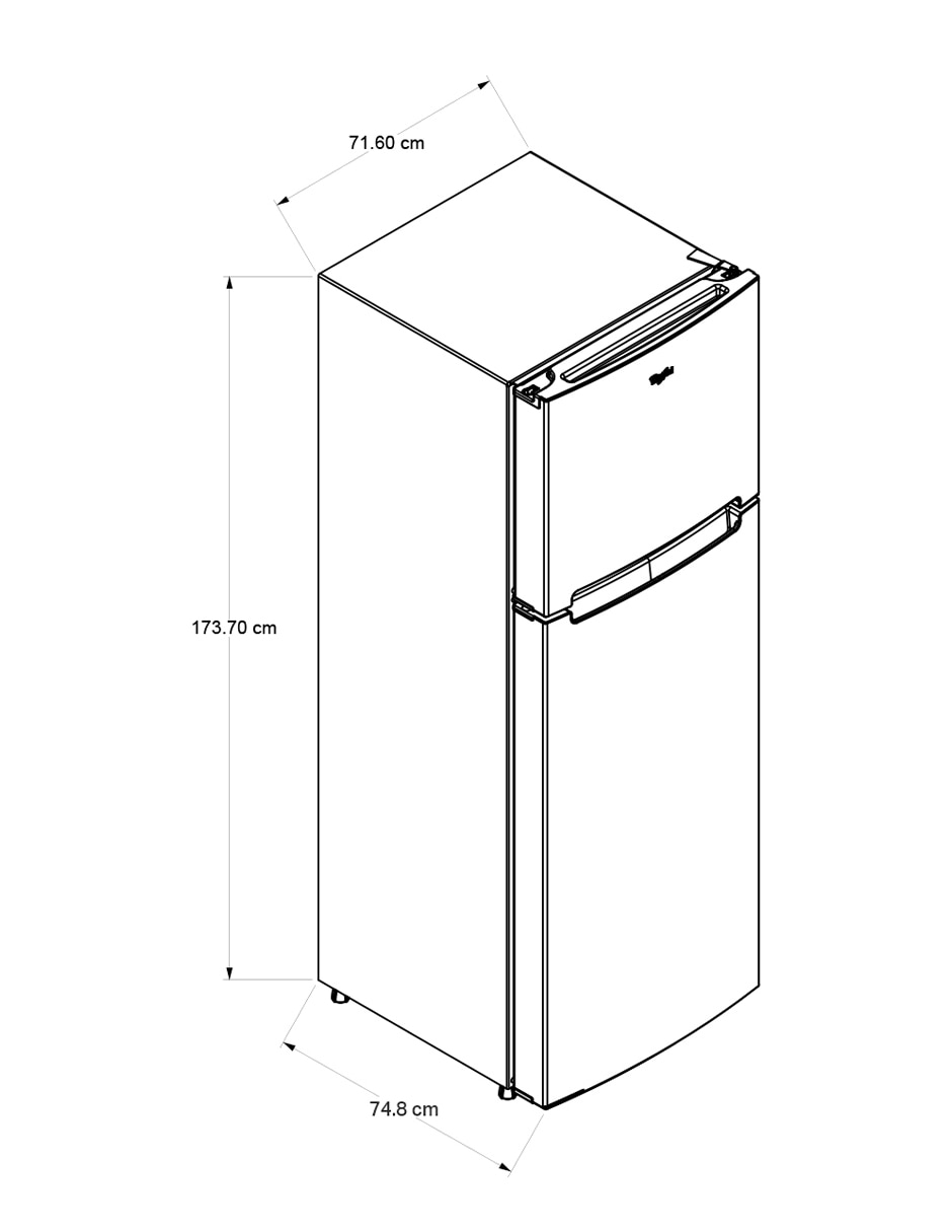 Refrigerador no frost WT1818A 9