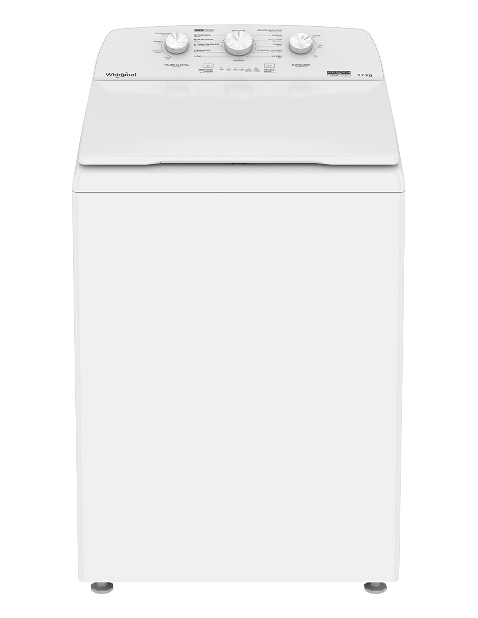 Lavadora Whirlpool 17 kg semiautomática carga superior