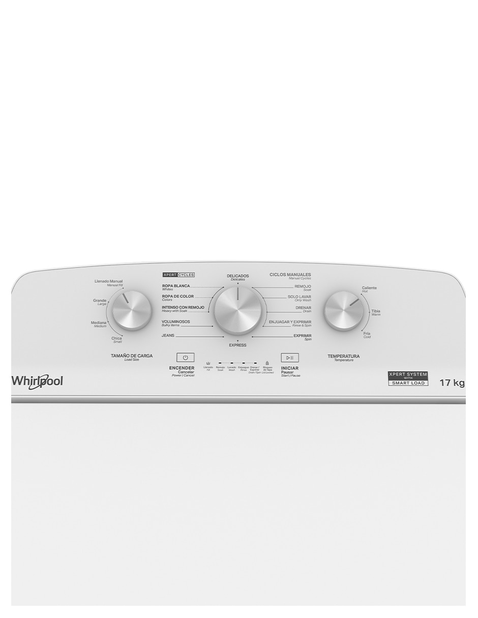Lavadora 17 kg semiautomática carga superior 8MWTW1713MJQ 4