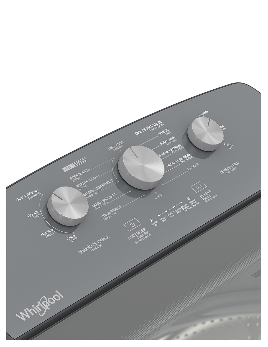 Lavadora 18 kg semiautomática carga superior 8MWTW1823WJM 6