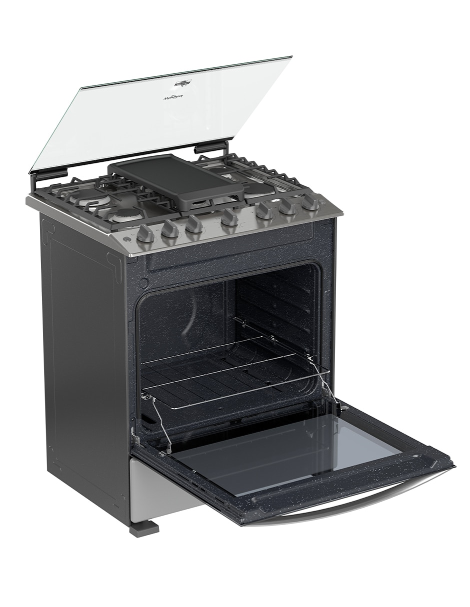 Estufa de piso a Gas natural/lp 76 cm WFR5200D de 6 quemadores 7