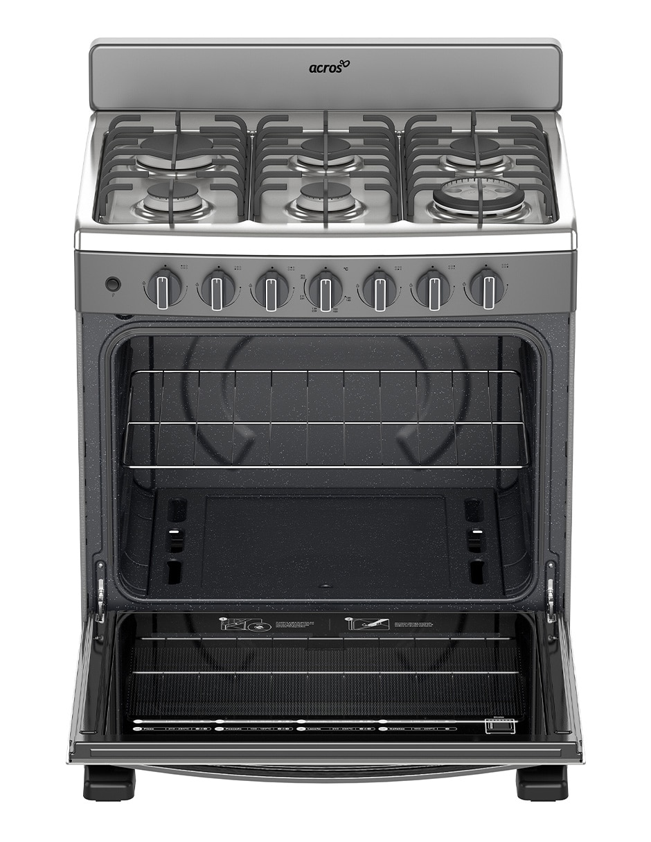 Estufa de piso a Gas natural/lp 76.2 cm AFR4132G de 6 quemadores 2
