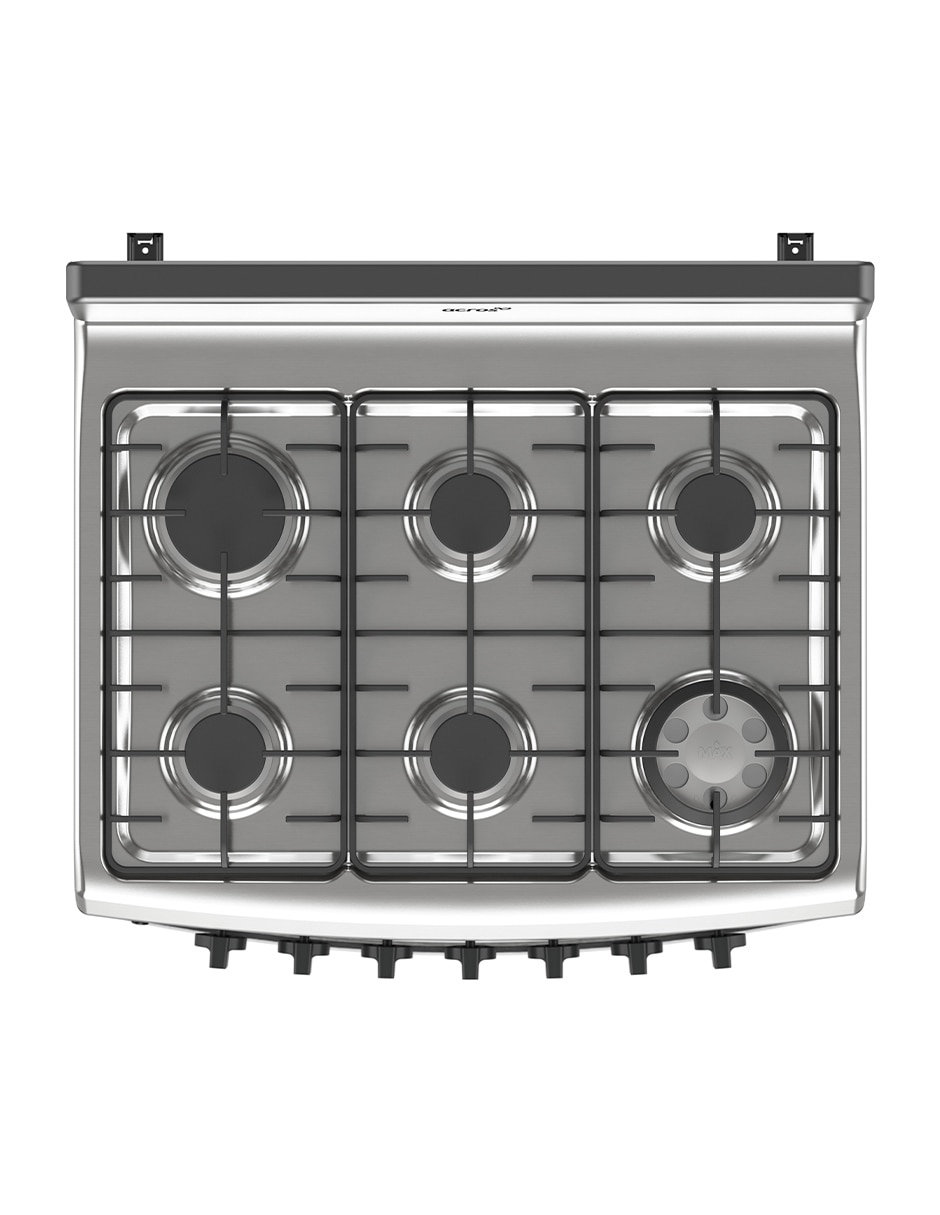 Estufa de piso a Gas natural/lp 76.2 cm AFR4132G de 6 quemadores 3