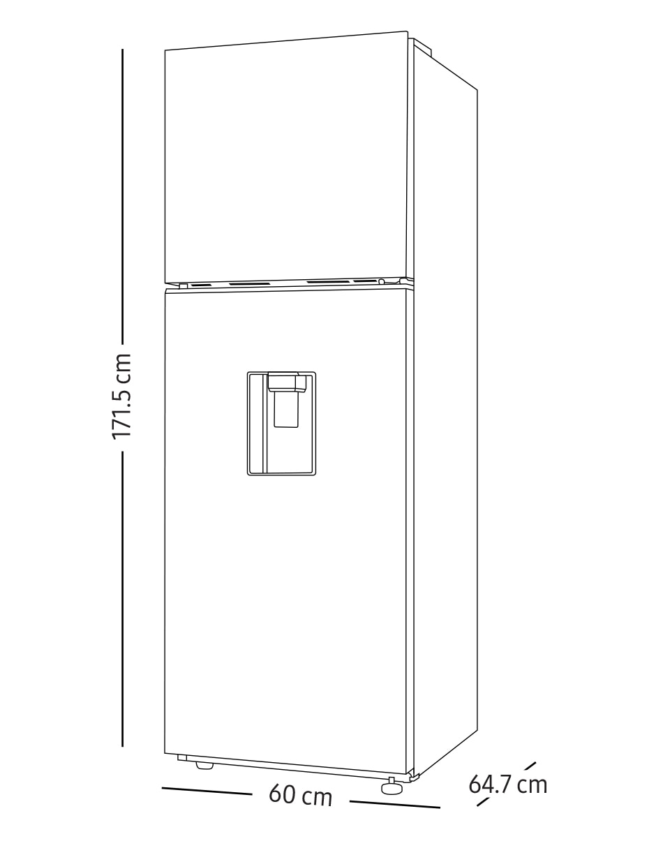 Refrigerador 11 pies cúbicos inverter y no frost RT31DG5724B1EM 8