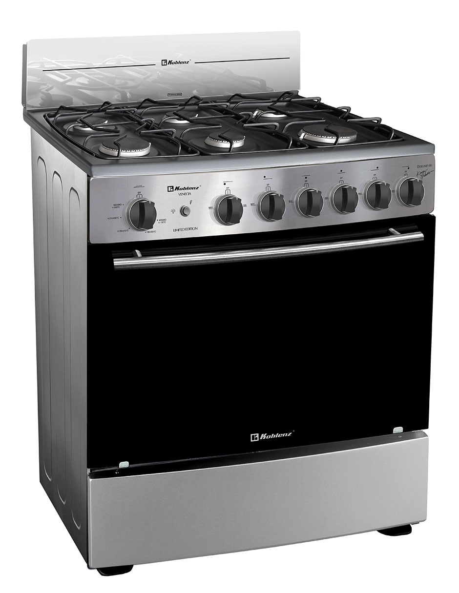 Estufa de piso a Gas natural/lp 76 cm EK-1131VA VENECIA de 6 quemadores 5