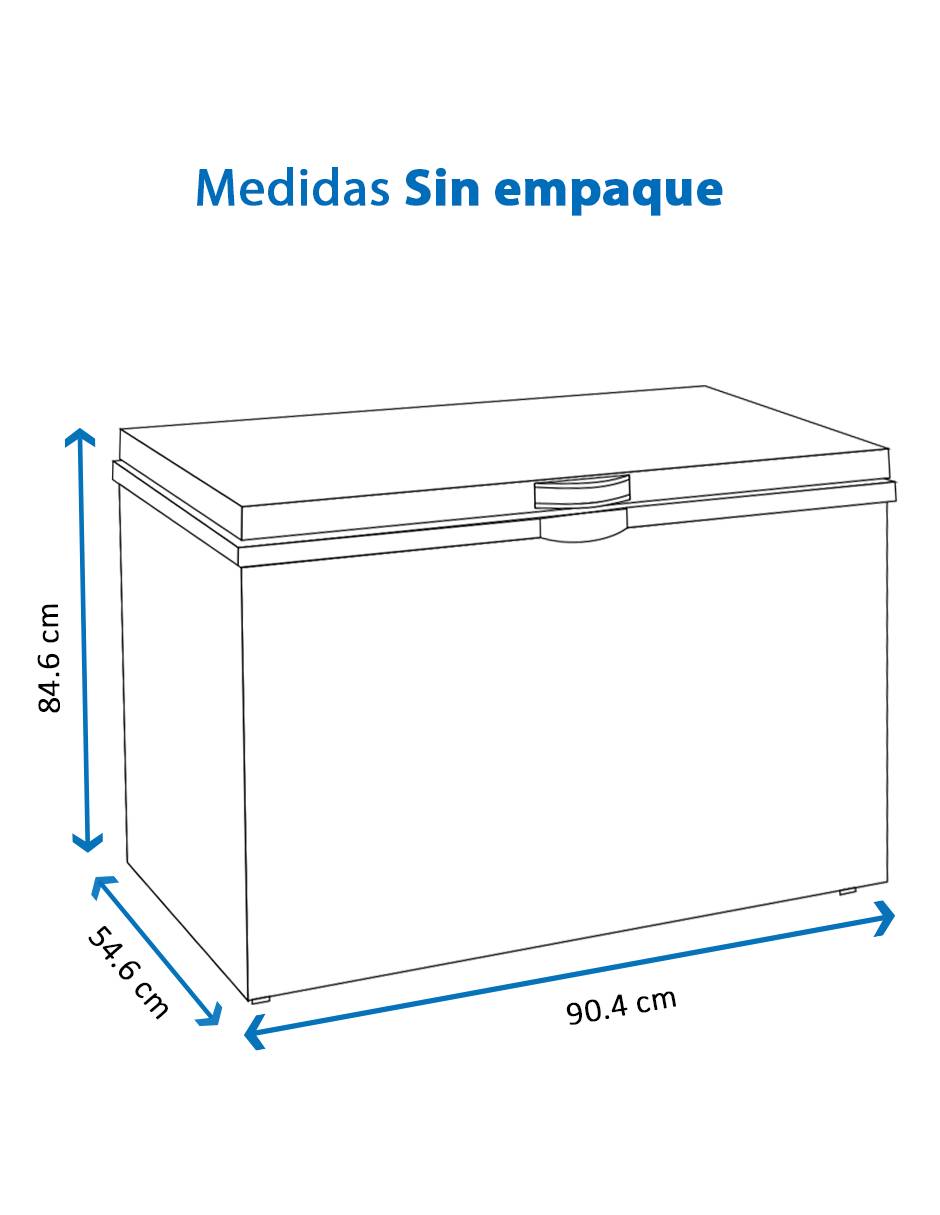Congelador TCF-07W horizontal 7 pies cúbicos 5