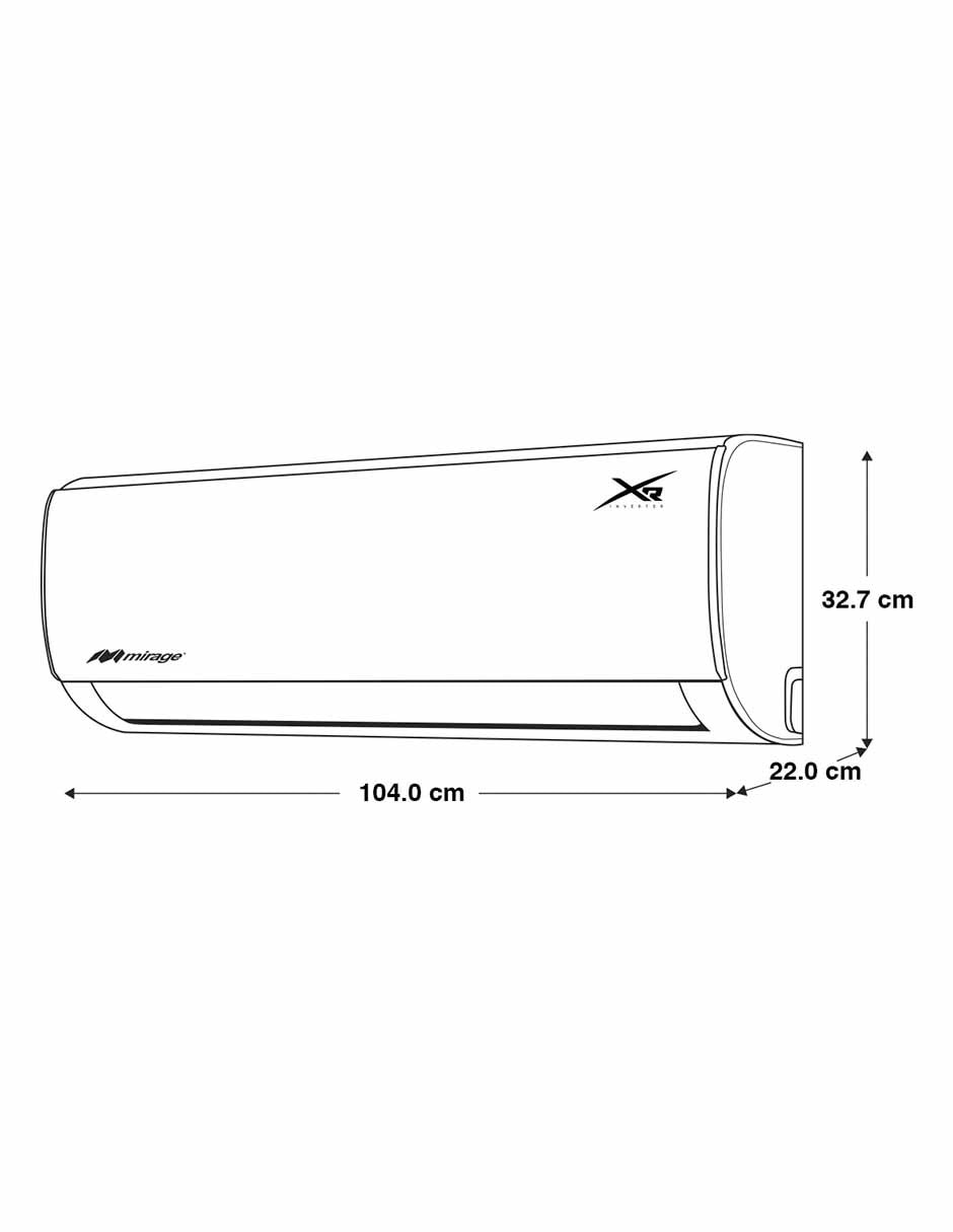 Aire acondicionado Frío 22700 BTU SETCXF261K 220 V 7