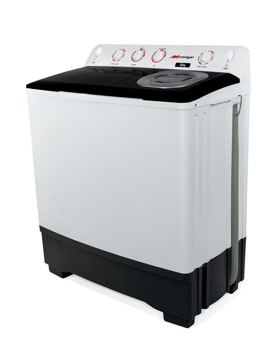 Lavadora 22 kg semiautomática carga superior LMS022M 2