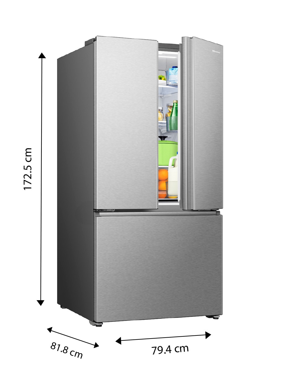Refrigerador 22 pies cúbicos inverter y no frost y fábrica de hielo RF22N6FCX 7