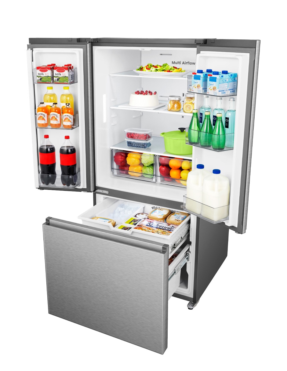 Refrigerador 22 pies cúbicos inverter y no frost y fábrica de hielo RF22N6FCX 5