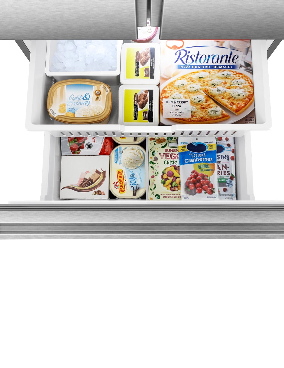 Refrigerador 22 pies cúbicos inverter y no frost y fábrica de hielo RF22N6FCX 6