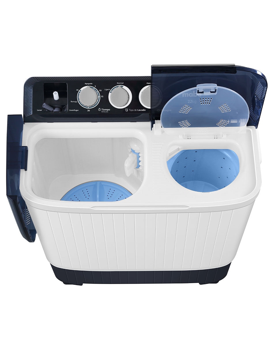 Lavadora 22 kg semiautomática carga superior lmdx2224hbab0 9