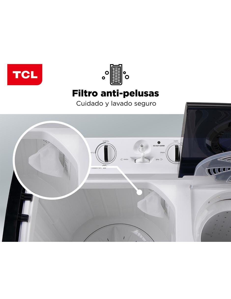 Lavadora 14 kg semiautomática carga superior twt14s 5