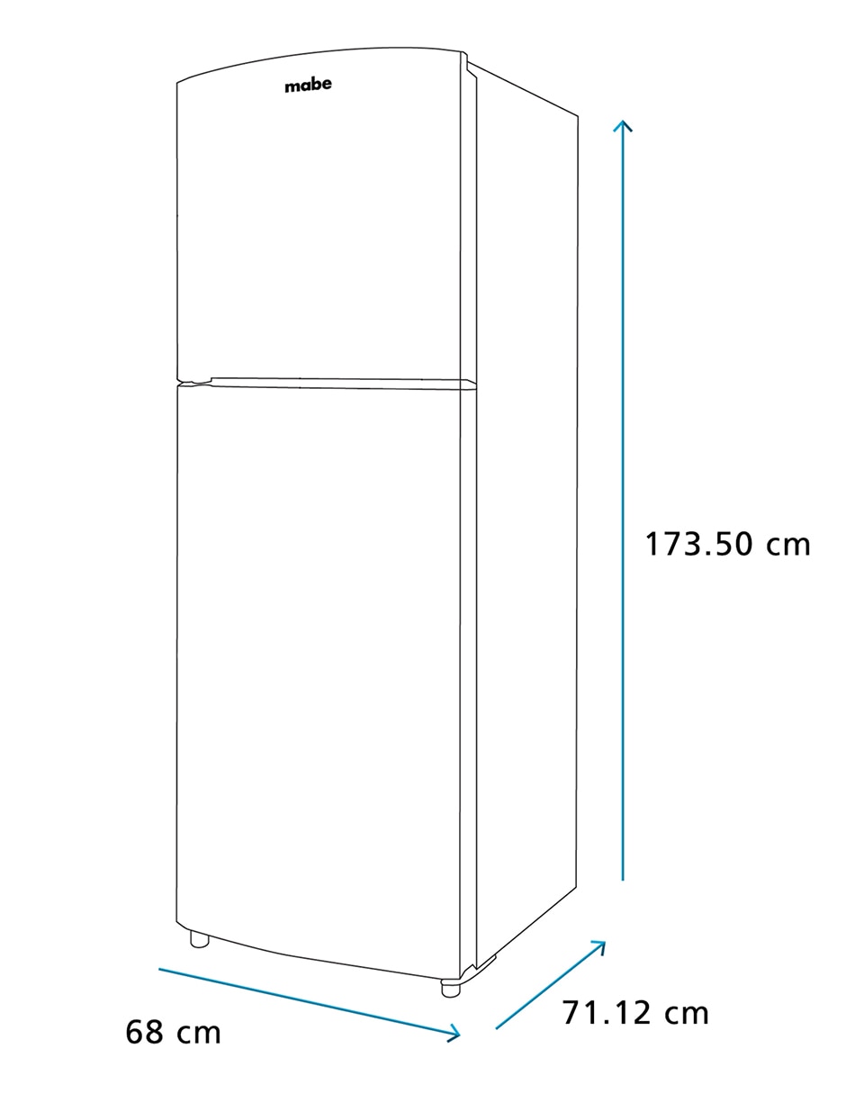 Refrigerador refrigerador 14 pies cúbicos no frost RME360PVMRM0 7