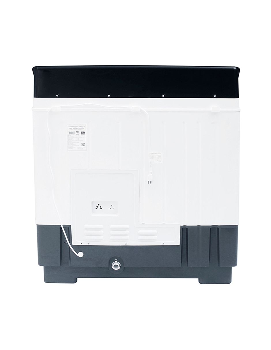 Lavadora 28 kg semiautomática carga superior ls28131pcbn 6